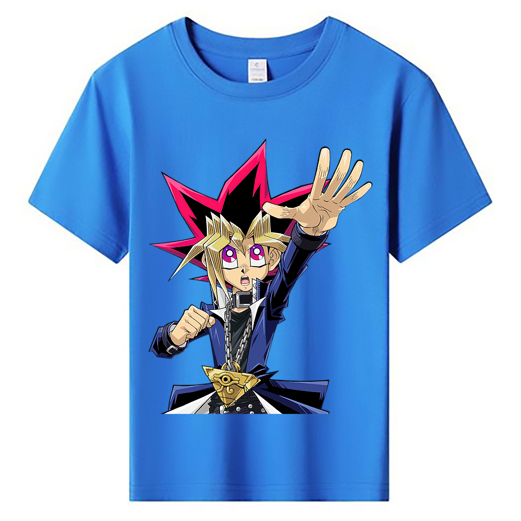 （画像用） 遊☆戯☆王 Yu-Gi-Oh! 綿100％キッズTシャツ（フロントプリント）